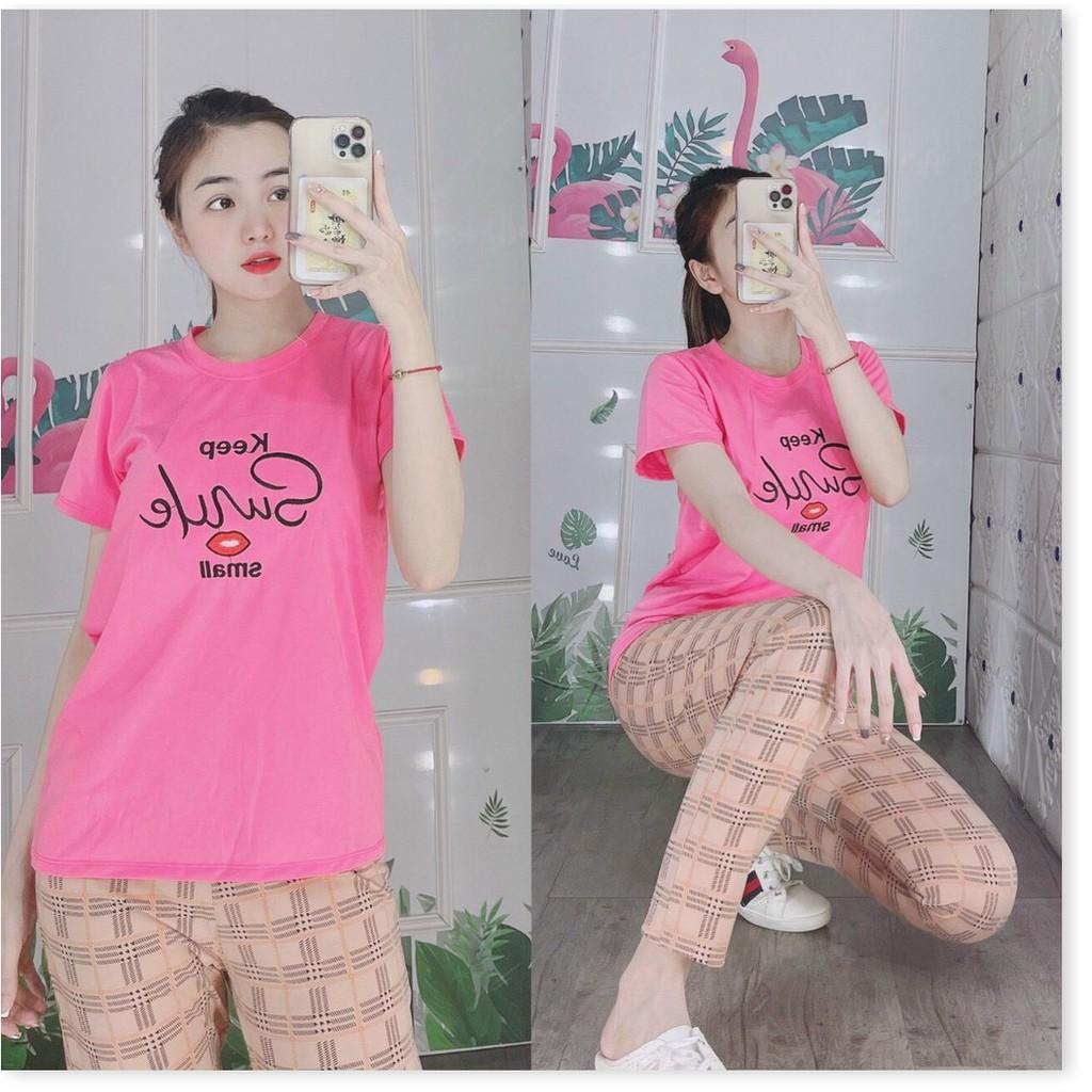 SET BỘ THUN NỮ QUẦN DÀI SIÊU XINH,HỌA TIẾT ÁO VÔ CÙNG XINH XẮN
