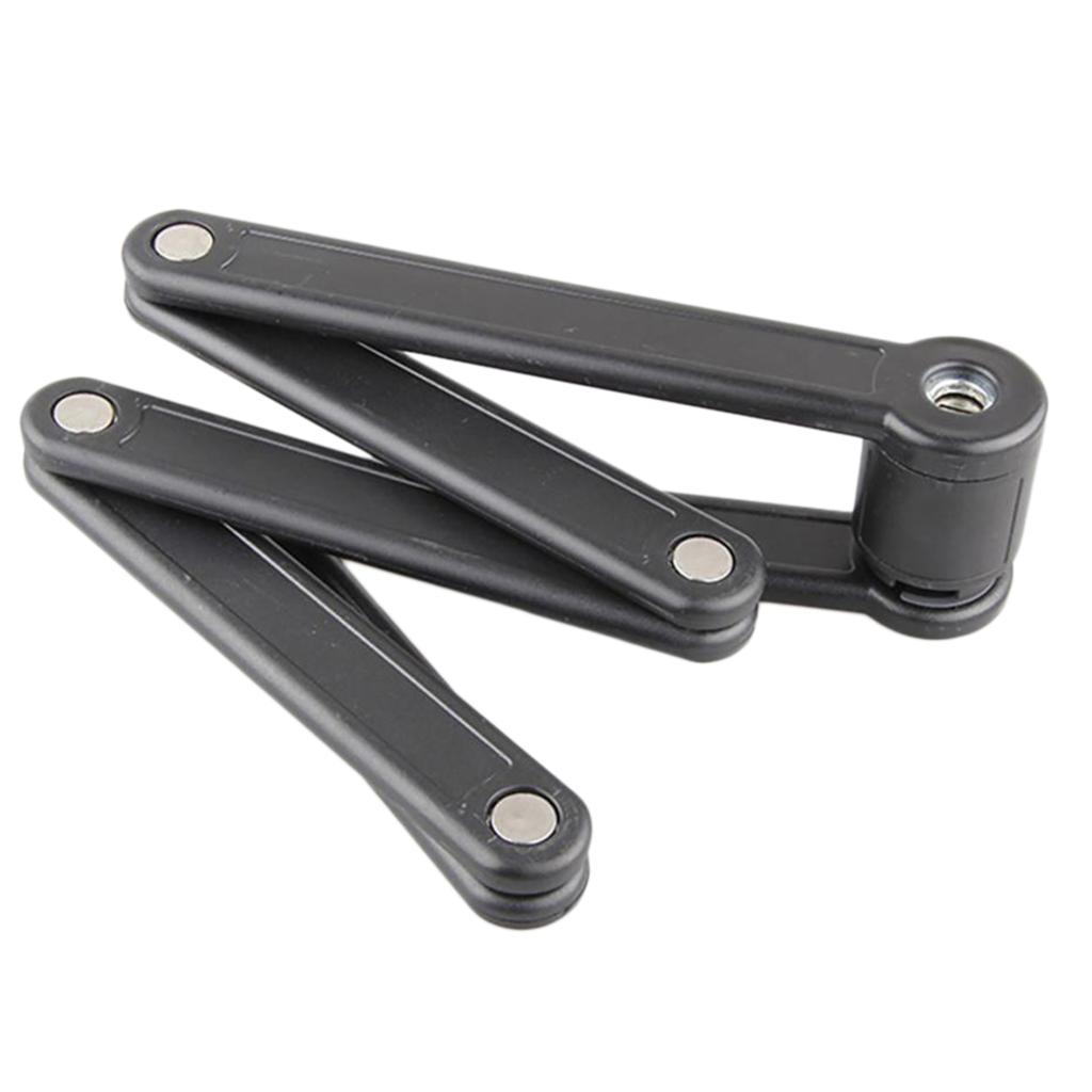 Aternee Chống Trộm Có Thể Gập Lại Khóa Xe Đạp Xe Máy Điện Tử MTB Xe Đạp Đường Bộ