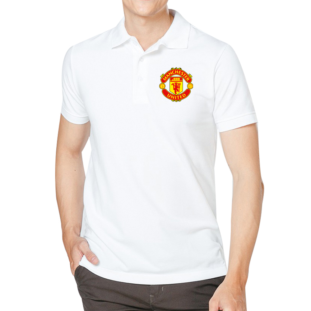 Áo Thun Polo Cổ Trụ  Câu Lạc Bộ Bóng Đá ManChester United MS01 Hàng Cao Cấp