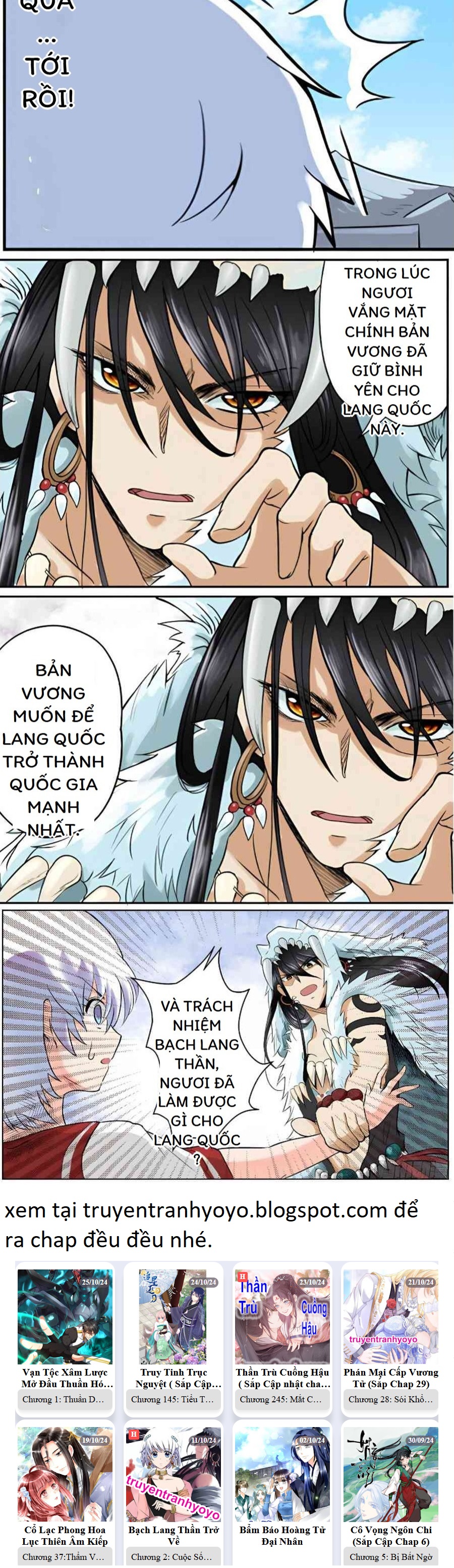 bạch lang thần trở về chapter 1 11
