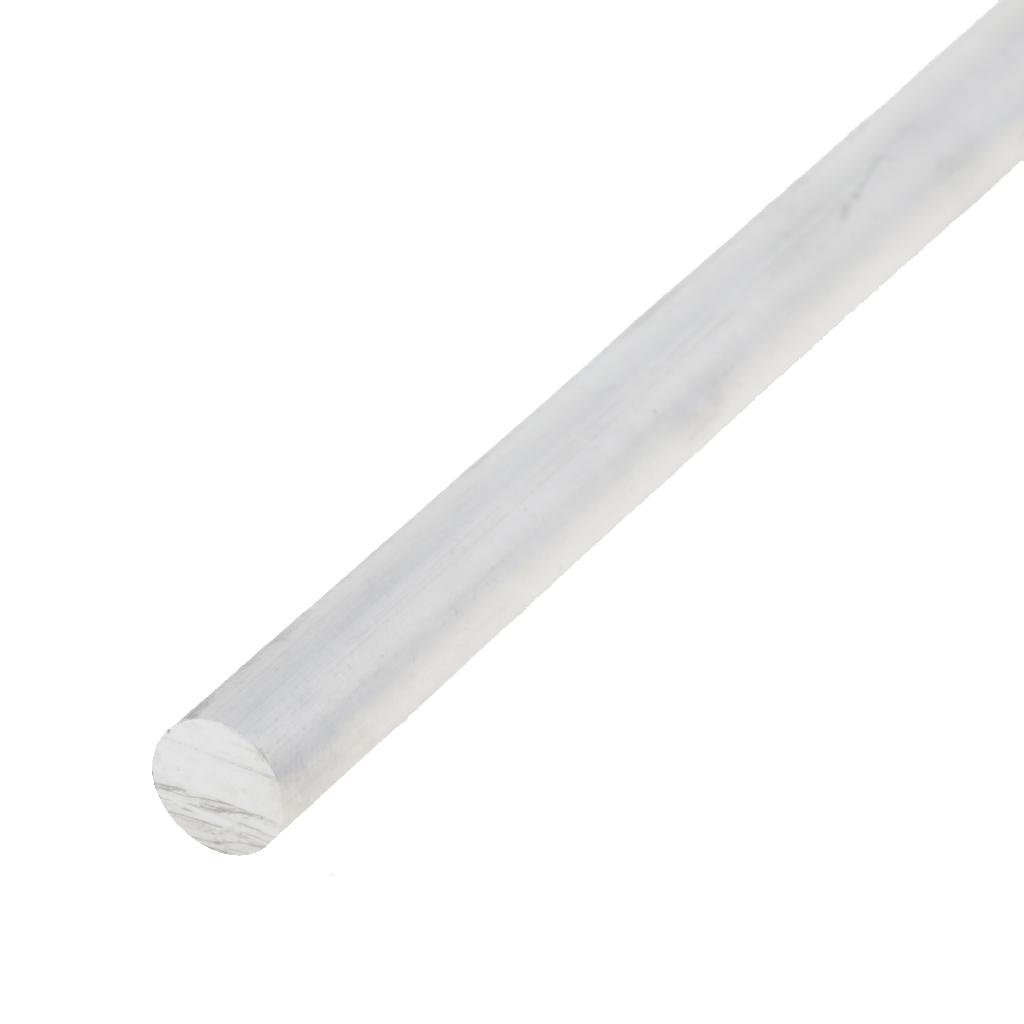 Phép Màu Sáng 50 Cm X 6063 Hợp Kim Nhôm Tròn Chắc Chắn Cần Thanh Trục, Diam. 10 Mm