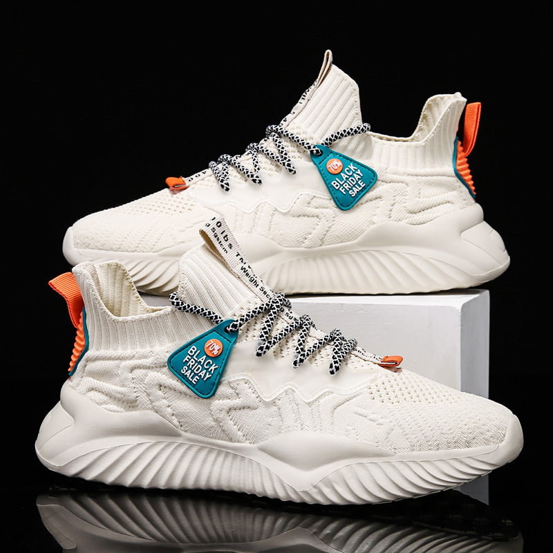 Giày Thể Thao Nam GEMI - Giày Sneaker Kaki - Đen Xanh - Đỏ Trắng, Giày Thể Thao Vải Thoáng Khí, Đế Chống Trượt - G5010