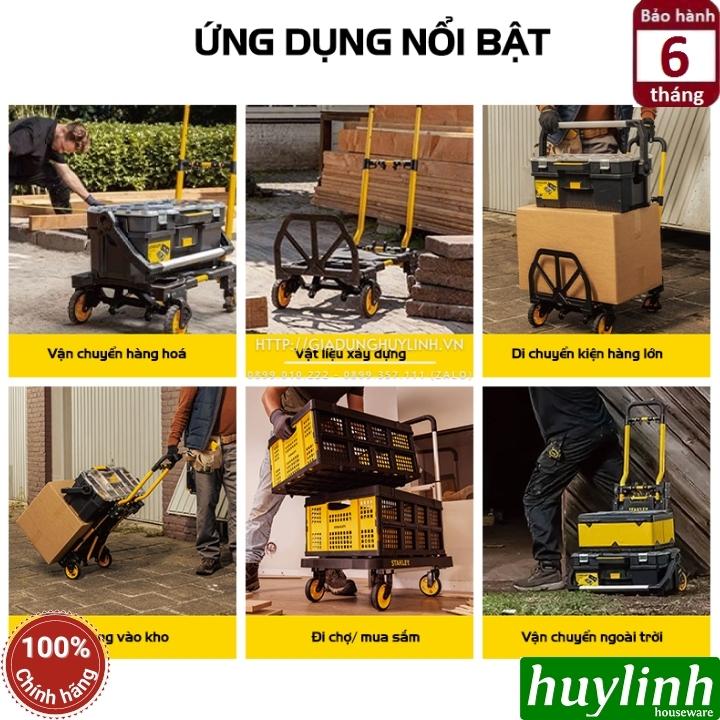 Xe đẩy hàng đa năng 2 và 4 bánh Stanley SXWTD-FT585 - (Tải trọng 70/140kg) - Hàng chính hãng