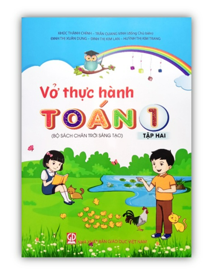 Hình ảnh Sách - Vở Thực Hành Toán Lớp 1 - Tập 2 (Bộ Sách Chân Trời Sáng Tạo)