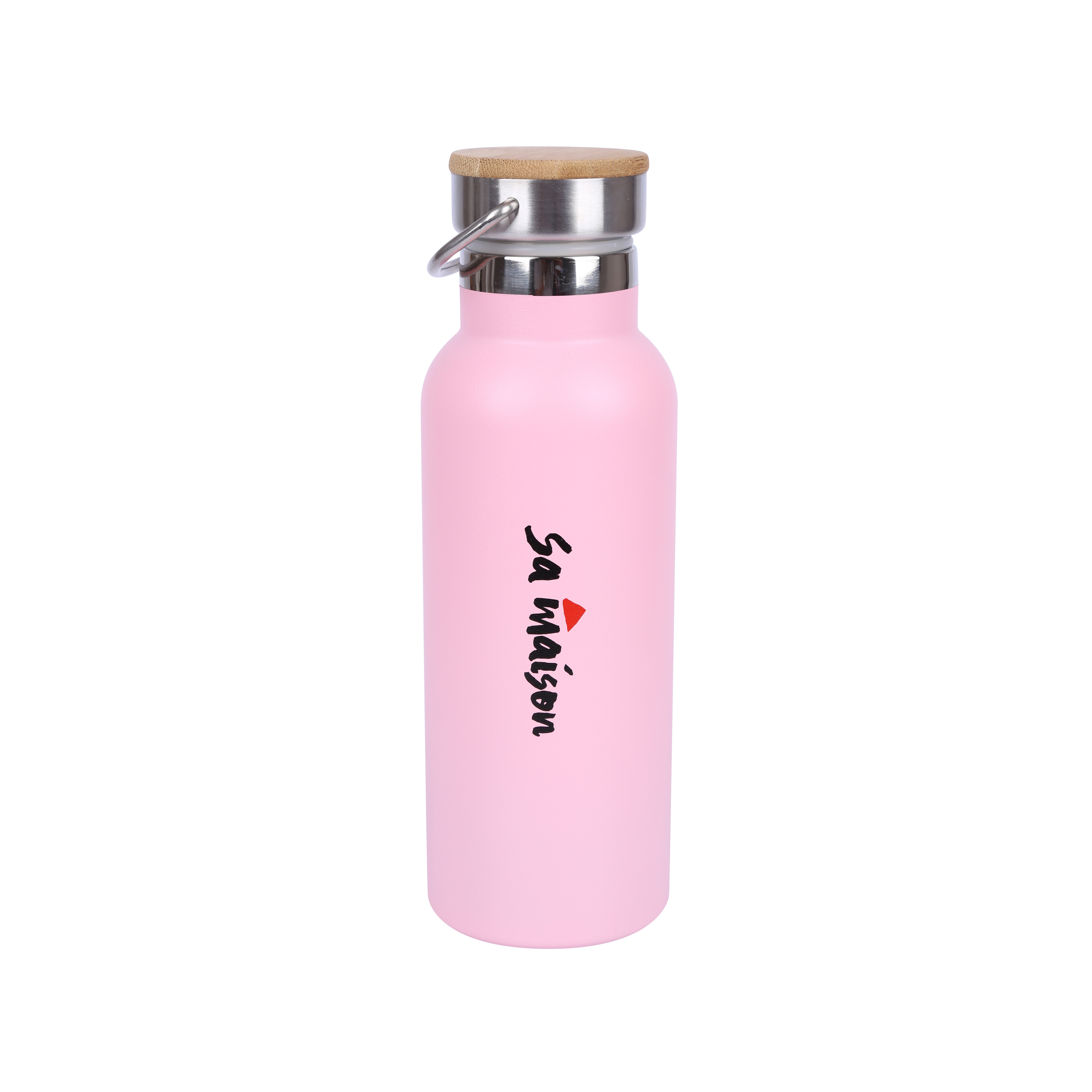 Bình giữ nhiệt Sa Maison 500ml, Màu Hồng