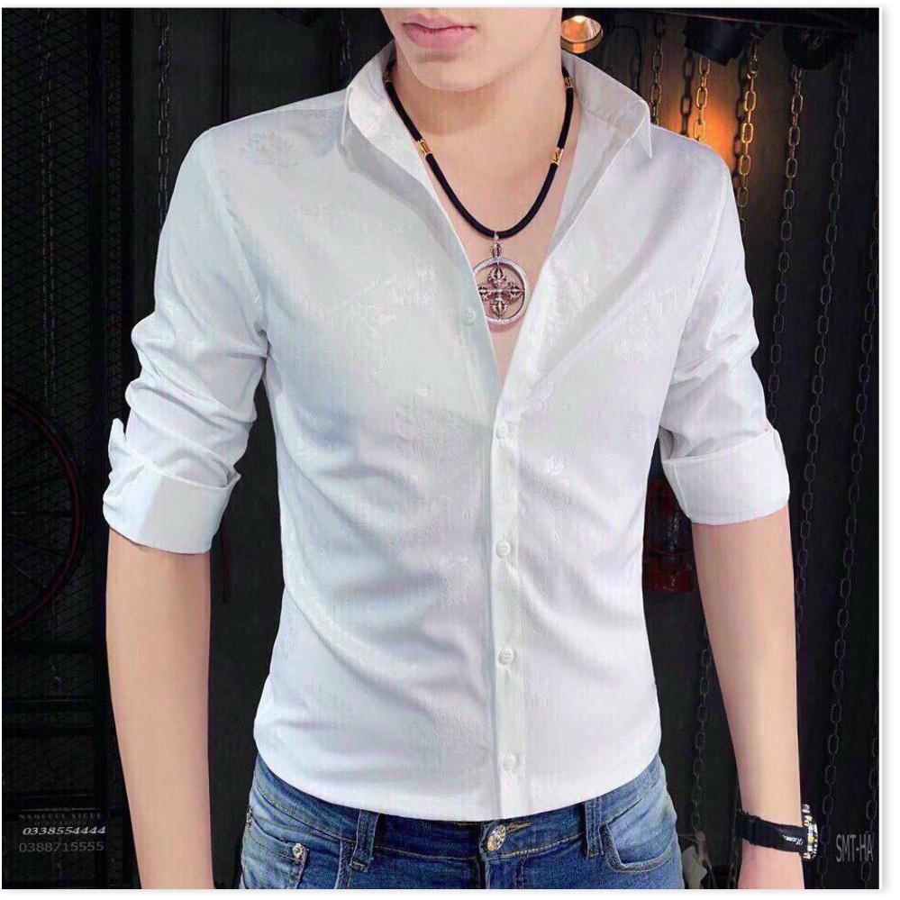 ÁO SƠ MI NAM TAY DÀI , CỰC CHẤT HỌA TIẾT BAO ĐẸP DÀNH CHO GIỚI TRẺ THỜI TRANG NEMO36 STORE