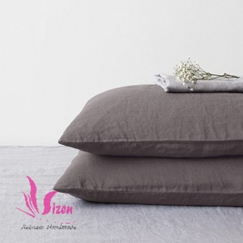 VỎ GỐI MAY THỦ CÔNG VẢI LINEN