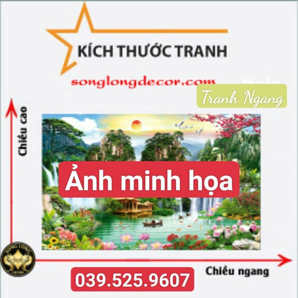 TRANH DÁN TƯỜNG TÂY PHƯƠNG TAM THÁNH - TRANH PHẬT GIÁO