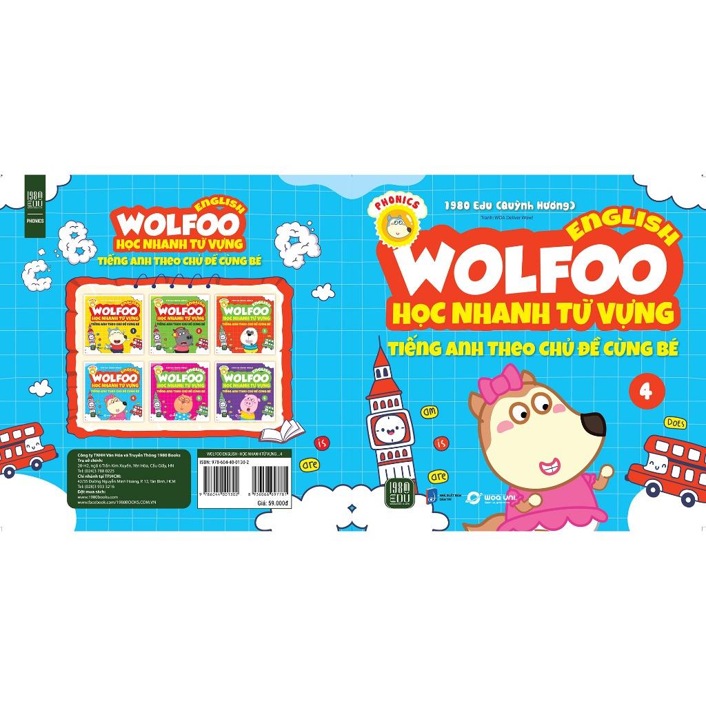 Wolfoo English – Học Nhanh Từ Vựng Tiếng Anh Theo Chủ Đề Cùng Bé 4 - Bản Quyền