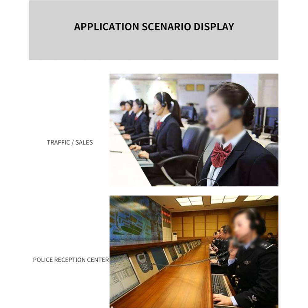 Tai Nghe Có Dây H58 Khử Tiếng Ồn Nhẹ Với Micrô Cho Máy Tính Văn Phòng Doanh Nghiệp