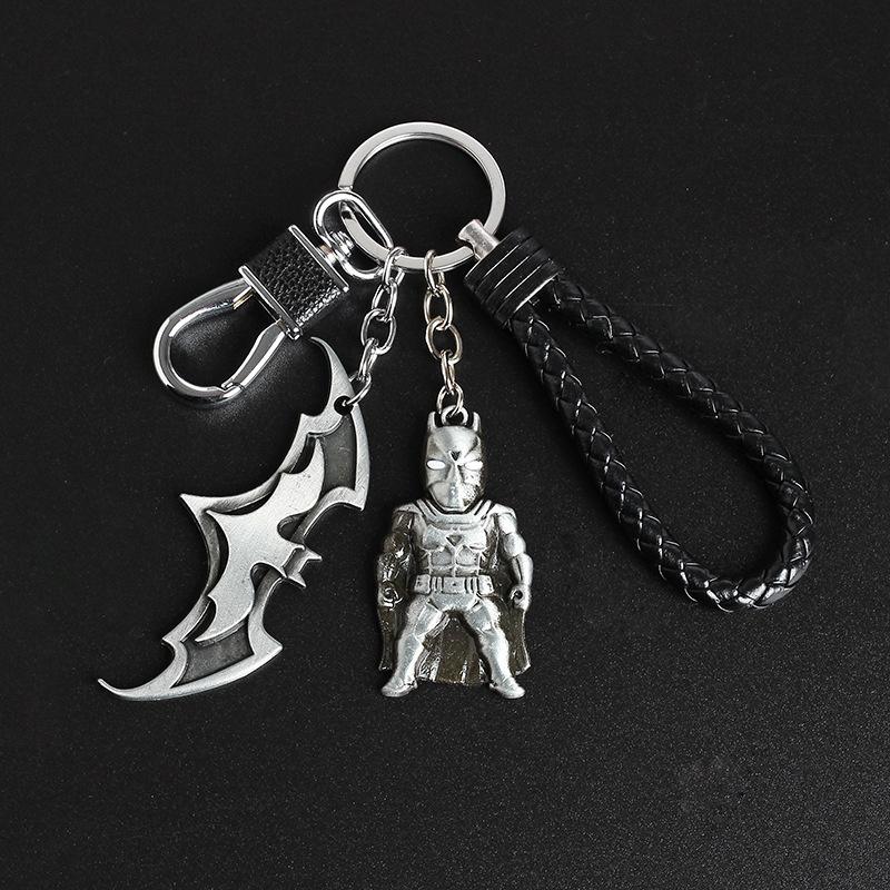 Móc Khóa IRON MAN Avengers Kuu Clothes Màu Bạc Cao Cấp - Móc Khóa Siêu Anh Hùng Thép Titan Không Gỉ -IRONMAN Avenger