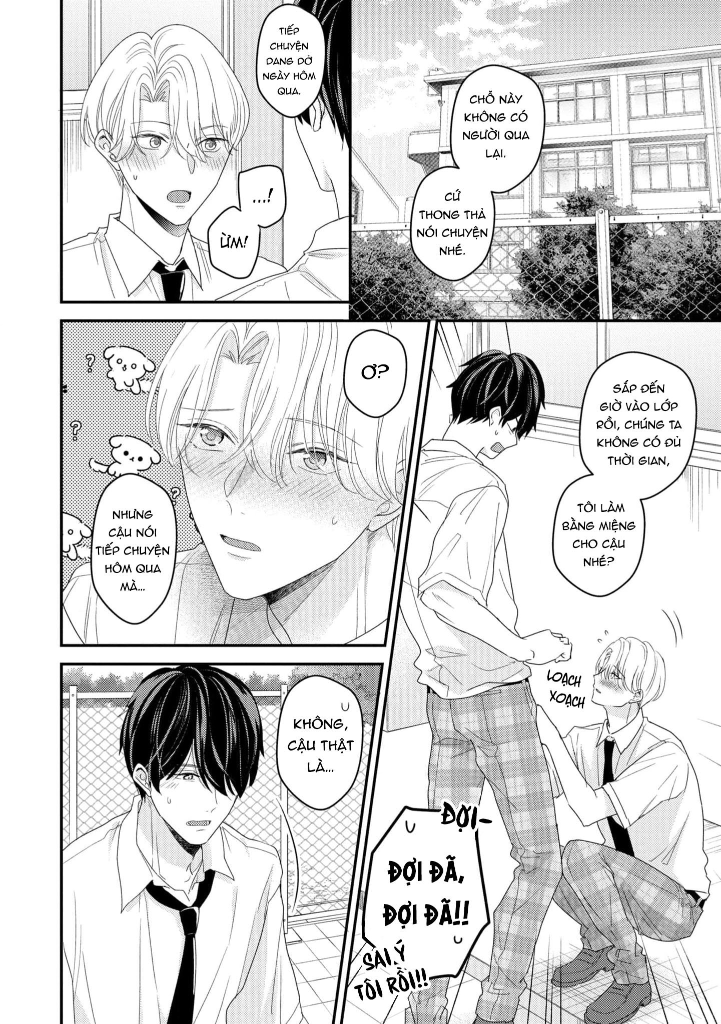 ẩn sau lớp áo học sinh ưu tú chapter 4 14