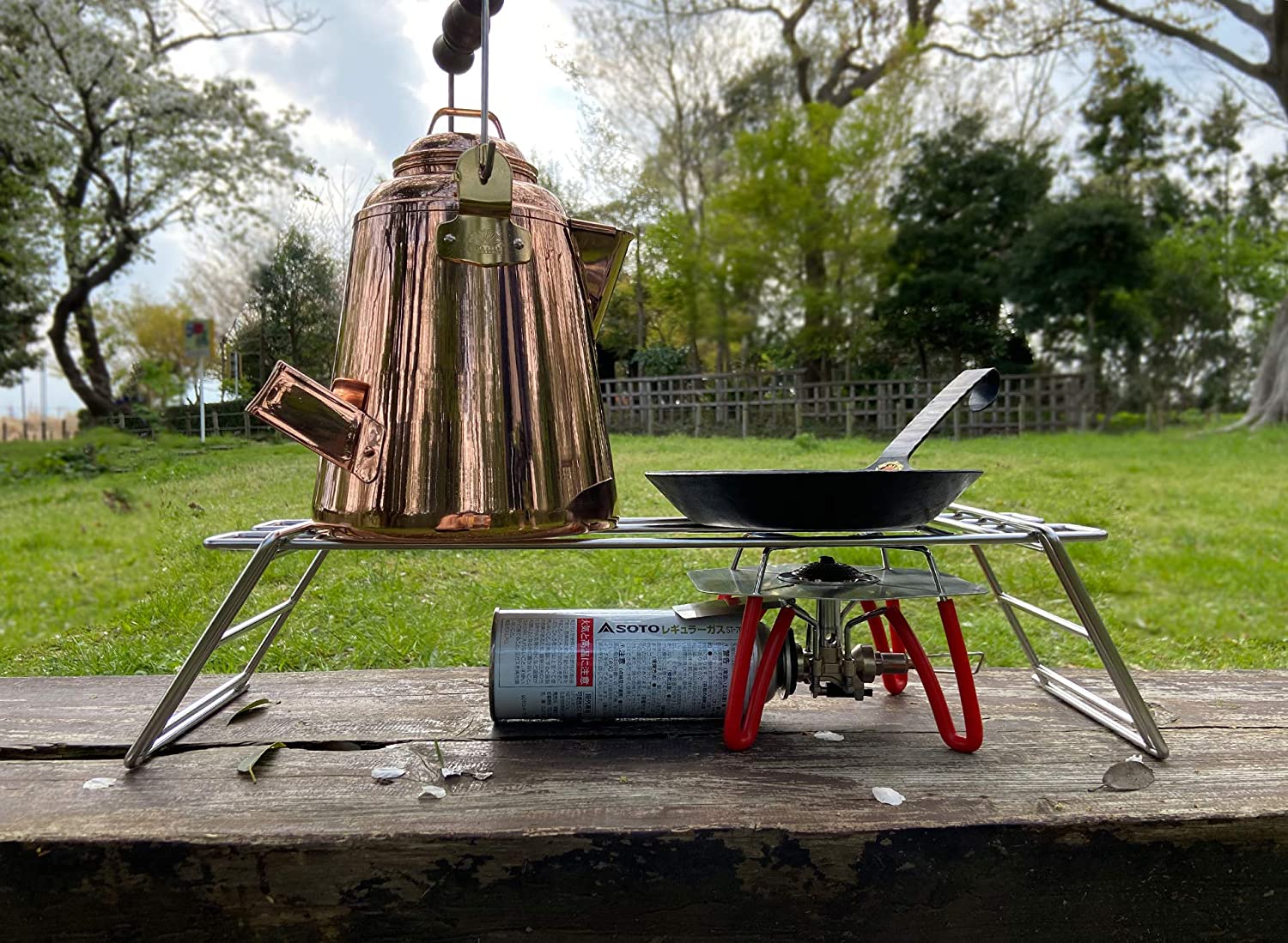 Tấm chắn giảm nhiệt bếp gas mini Campingmoon ST-1617