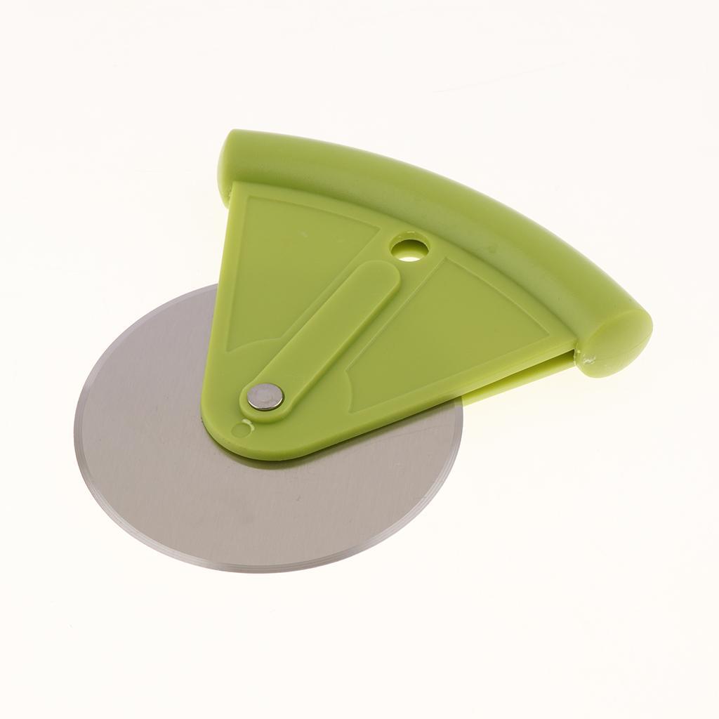 Stainless Steel Cake Pizza Pastry Cutter Wheel Slicer Blade Knives Tool