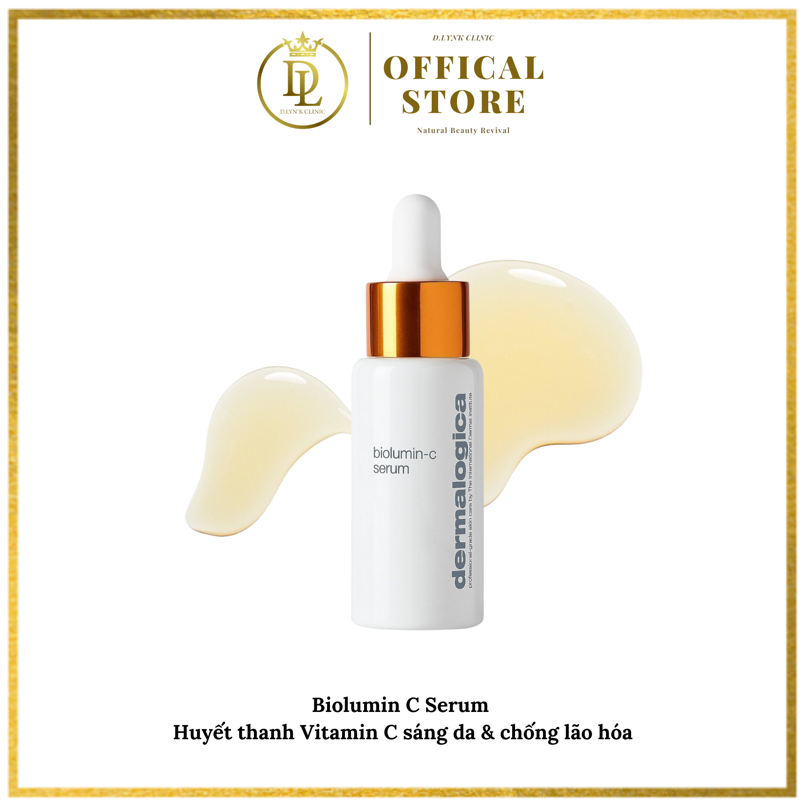 Tinh chất Vitamin C sáng da và chống lão hóa dành cho mọi loại da Dermalogica Biolumin C Serum 30ml - 59ml