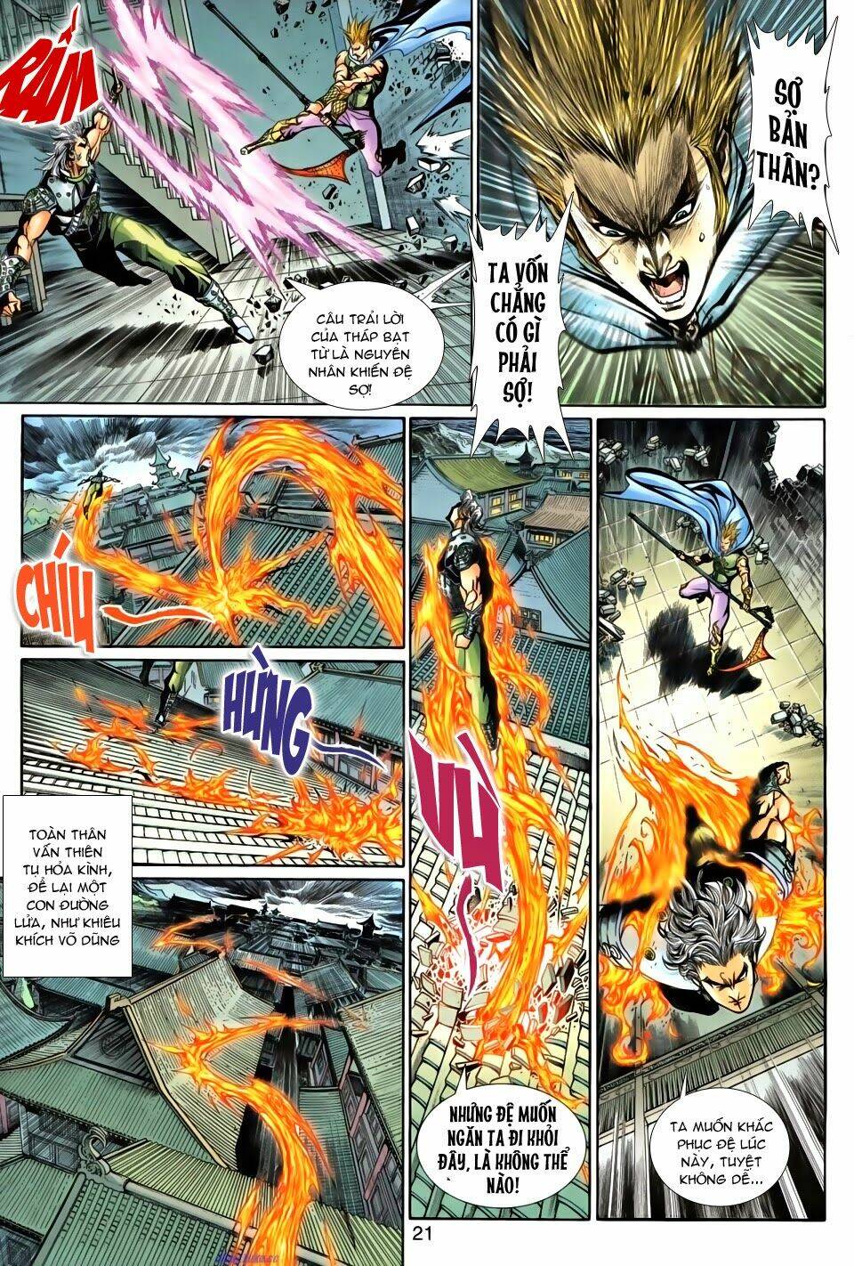 thần binh tiền truyện 1 - đỉnh phong tuyệt chiến chapter 4 21