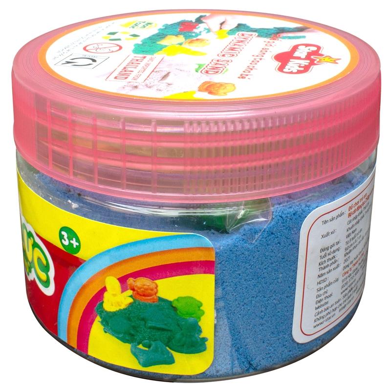 Đồ Chơi Cát Động Lực 250g Và Khuôn Star Kids K-316 - Xanh Dương