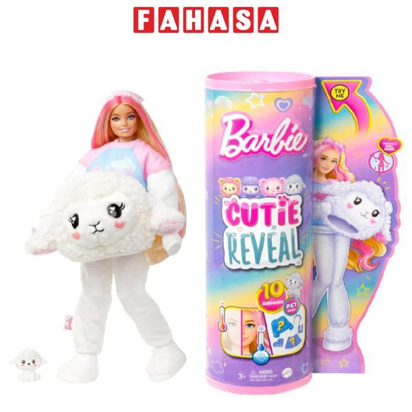 Đồ Chơi Búp Bê Barbie Cutie Reveal - Baby Lamb - Barbie HKR03/HKR02