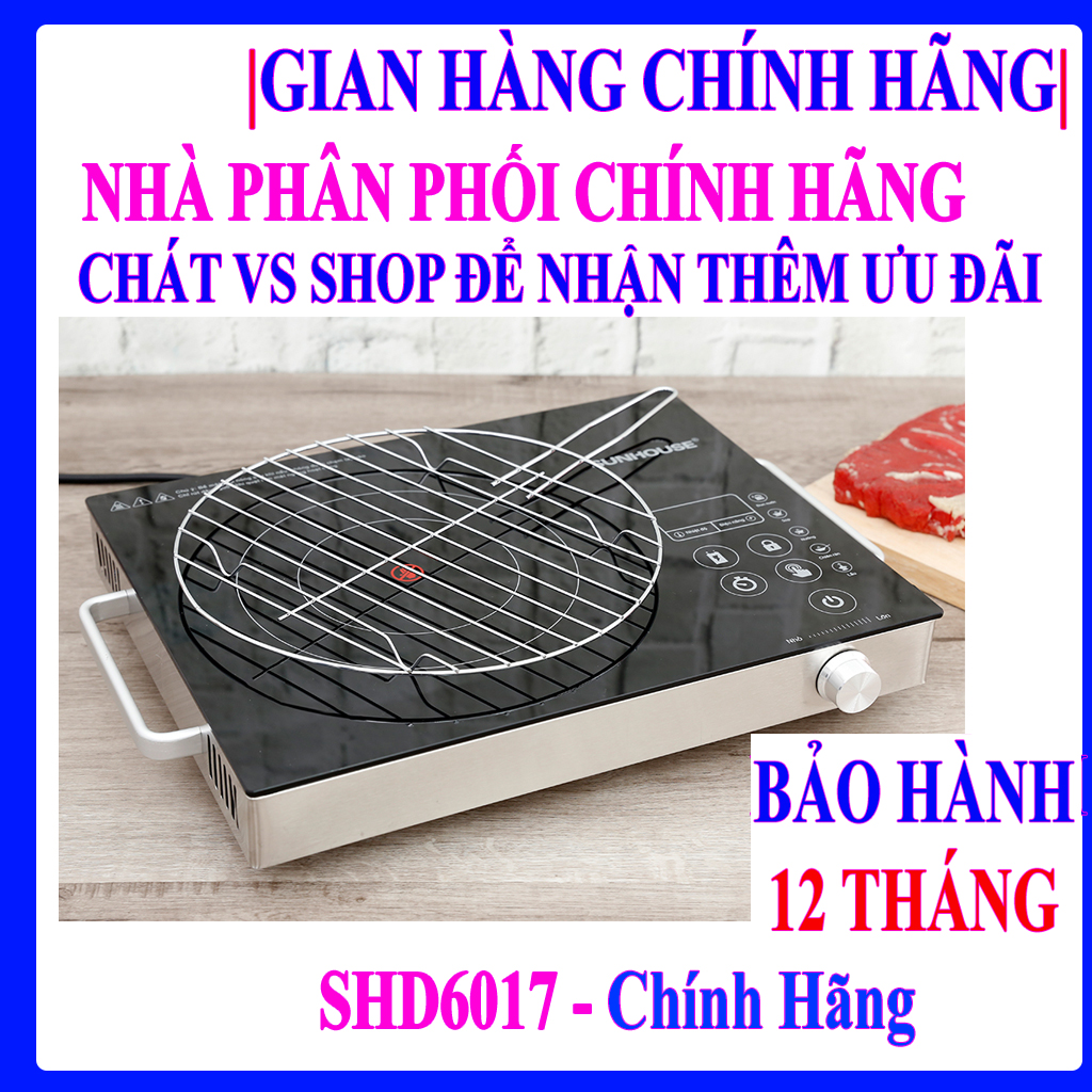 Bếp hồng ngoại cho Sunhouse SHD6017