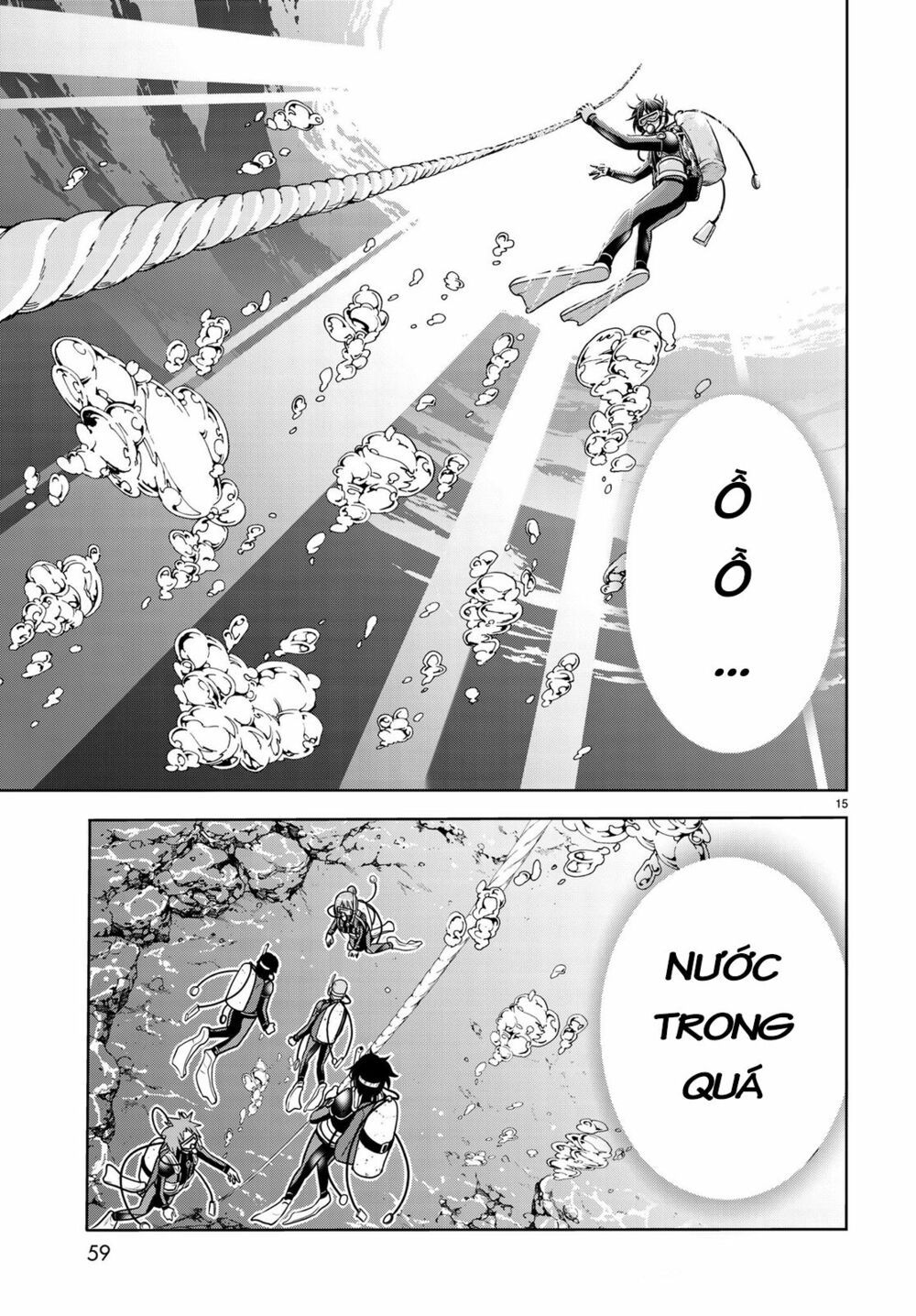 cô gái thích lặn - grand blue chapter 45 15