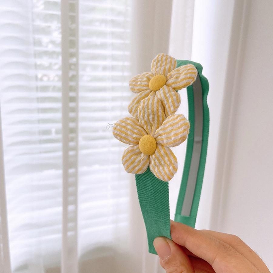Bờm Kẹp Tóc Hàn Quốc Cho Bé Gái Có Đính Hoa quả kẻ Siêu Cute Hot Nhất 2021- Phụ Kiện Tóc Từ 1-6 Tuổi đáng yêu BHK