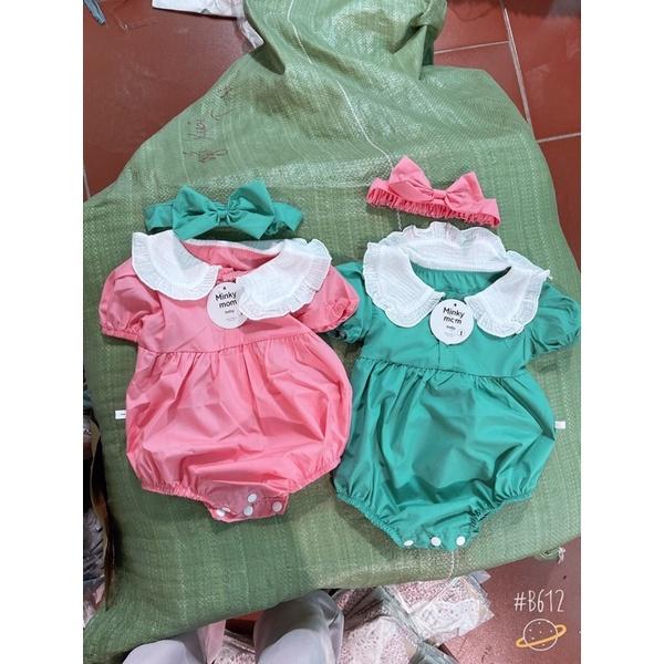 Set body chip cộc tay kèm tuban cho bé từ 1-18m (4-13kg)