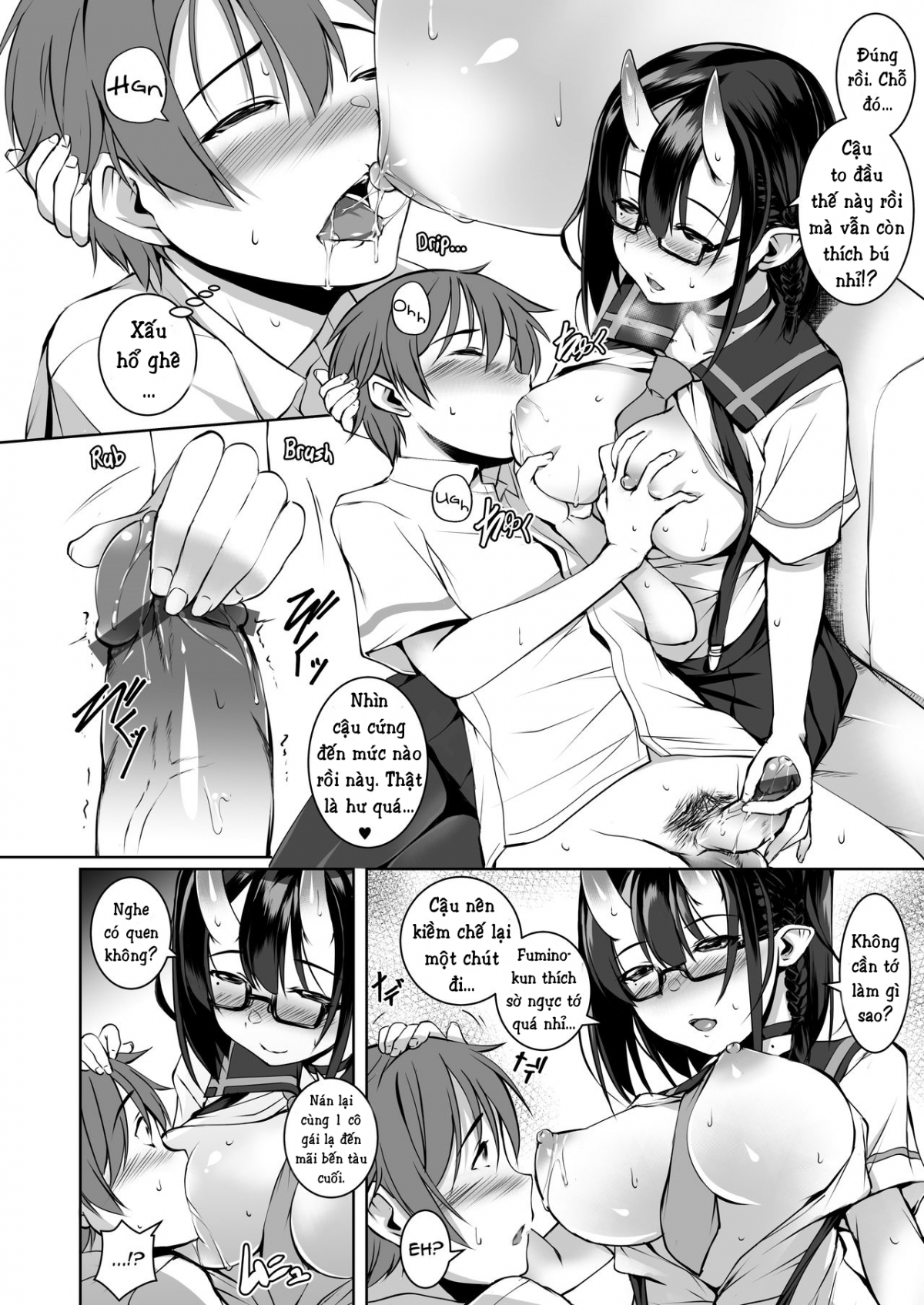 cậu có thích một cô gái dâm đãng như tớ không? chapter 1 11