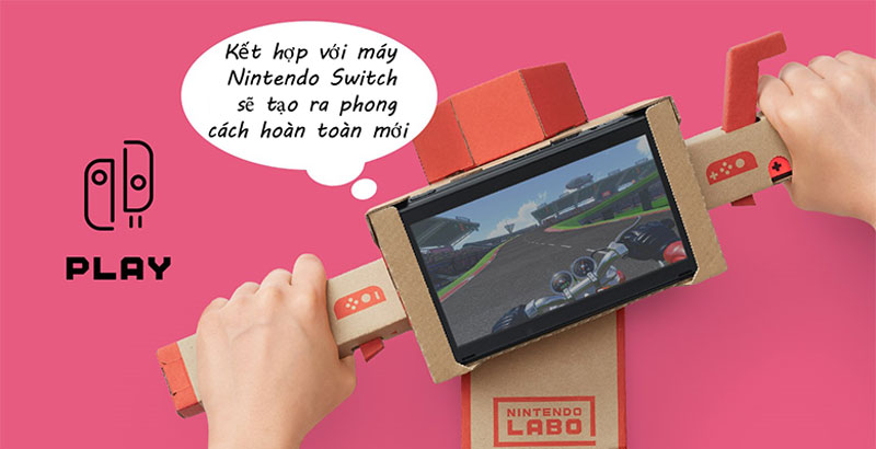 Nintendo Labo Variety Kit Cho Máy Nintendo Switch - Hàng Nhập Khẩu