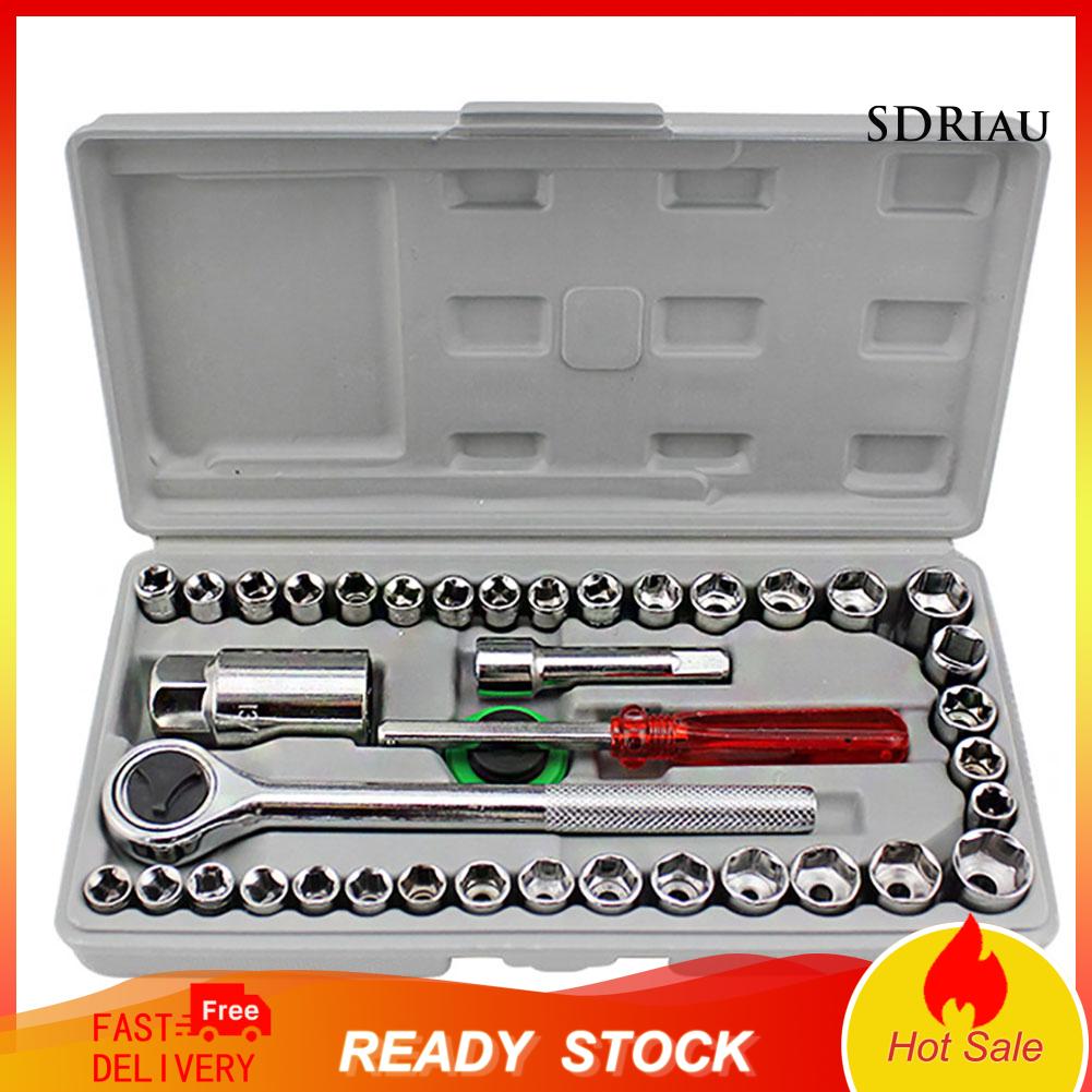 Bộ Dụng Cụ Sửa Chữa Xe Hơi Xxlgjx 40 Cái