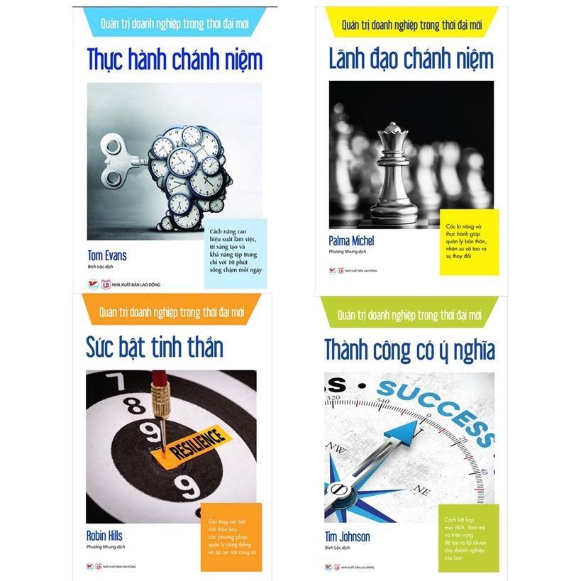 Sách - Combo 4 Cuốn: Quản Trị Doanh Nghiệp Trong Thời Đại Mới - Tân Việt Books
