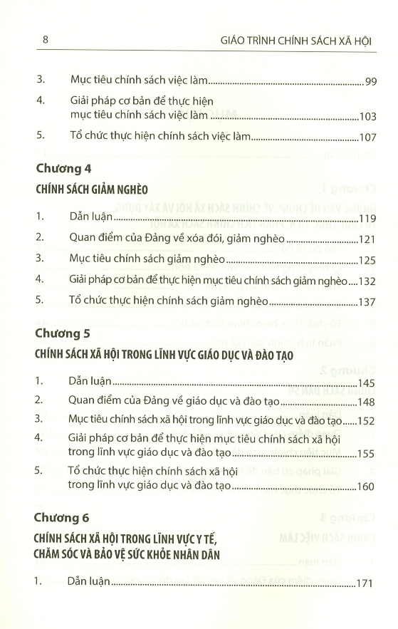 Giáo Trình Chính Sách Xã Hội