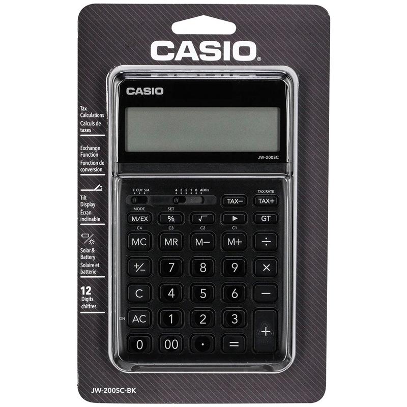 Máy Tính Casio JW200SC-BK