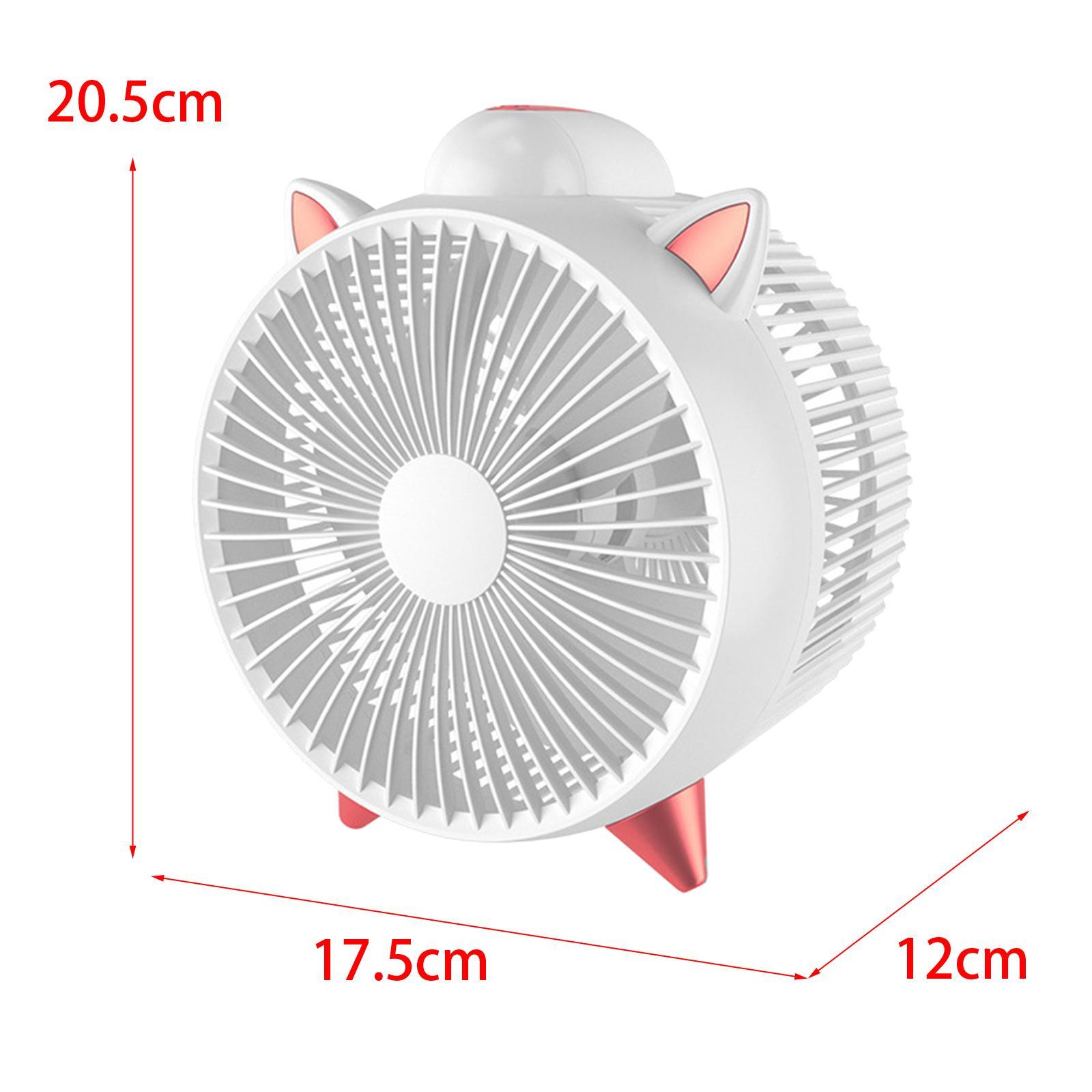 USB Desk Fan Strong Wind Small Silent Mini USB Fan for Outdoor Summer Travel