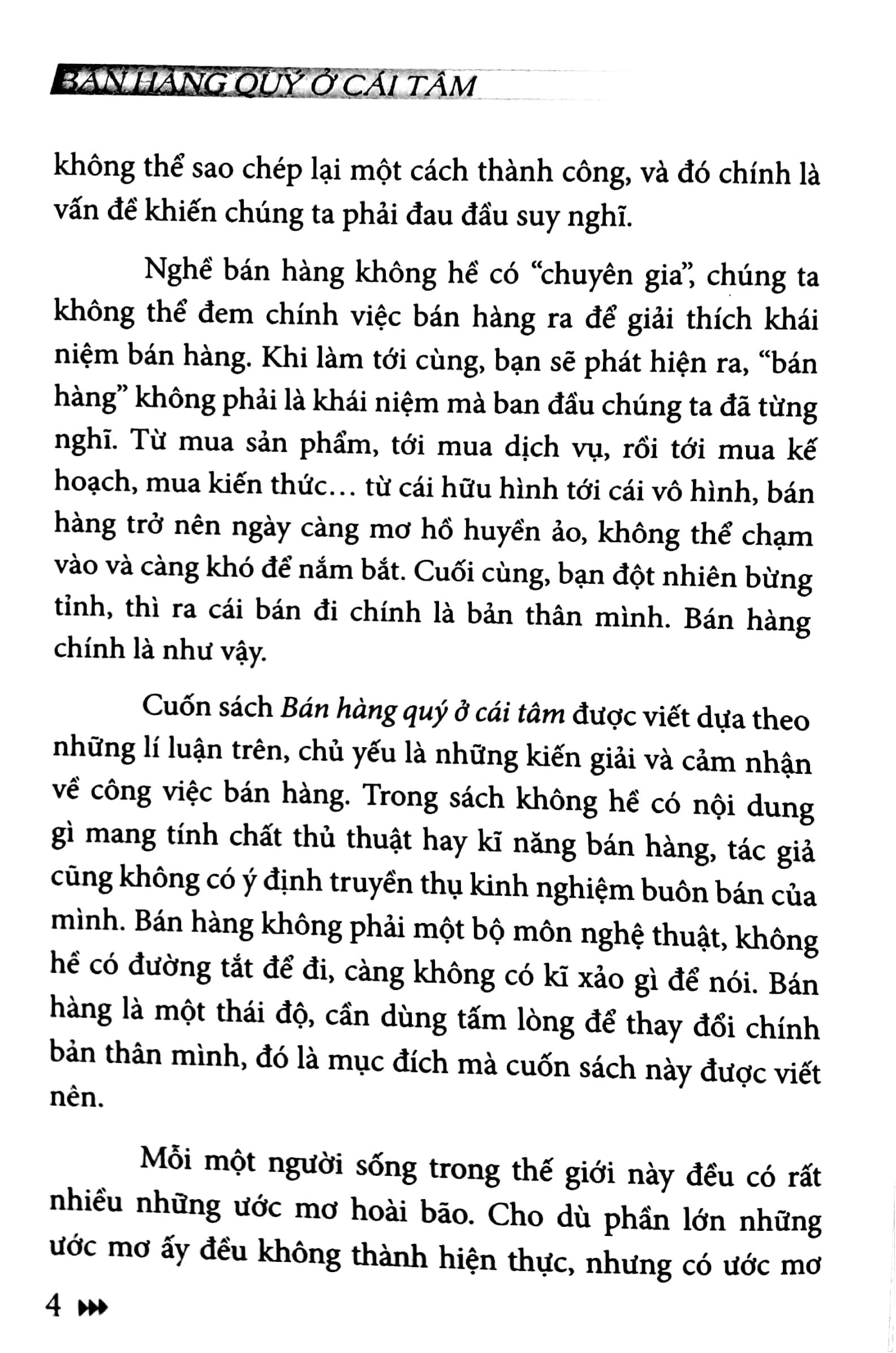 Bán Hàng Quý Ở Cái Tâm