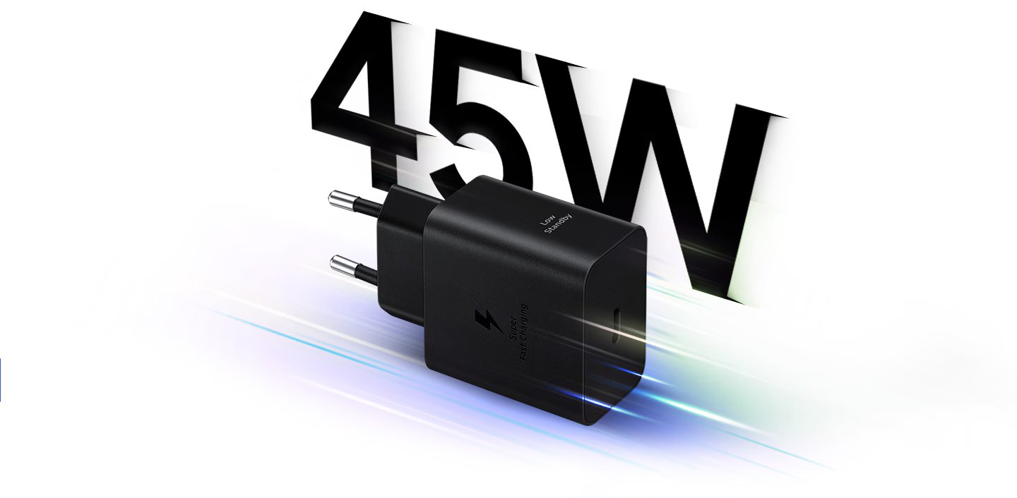 Bộ sạc Samsung 45W (Kèm cáp C-C 5A, 1.8m) (EP-T4510) - Hàng Chính Hãng