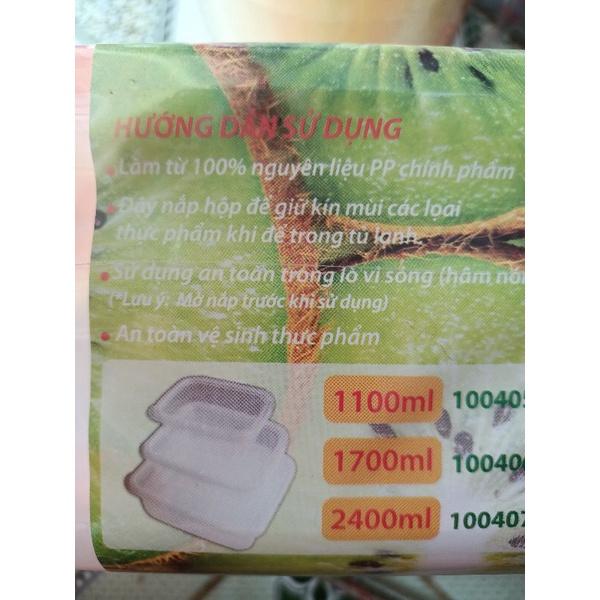 Bộ 3 hộp thực phẩm Tân Lập Thành