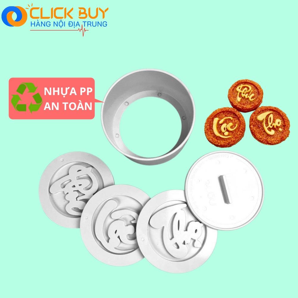 Bộ Khuân Xôi Phúc Lộc Thọ Nhựa PP An Toàn Cho Thực Phẩm