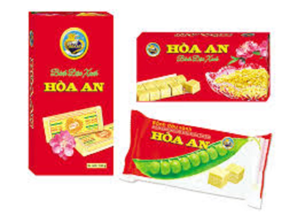 Bánh đậu xanh Hòa An hộp 200g