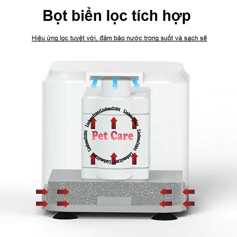 Bộ lọc nước thấp bể rùa 3 trong 1