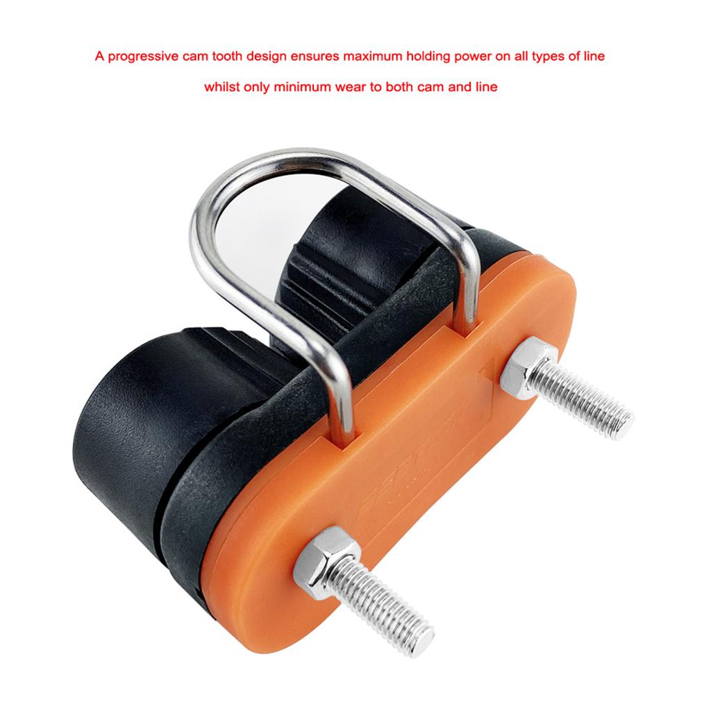 4pcs Composite Sailboat Cam Cleat Kayak Anchor Cam Cleat for 3-12mm Rope