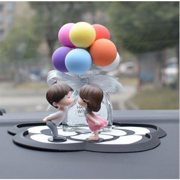 Set decor búp bê trang tri taplo ô tô, táp lô xe hơi- Hoàng Đông shop