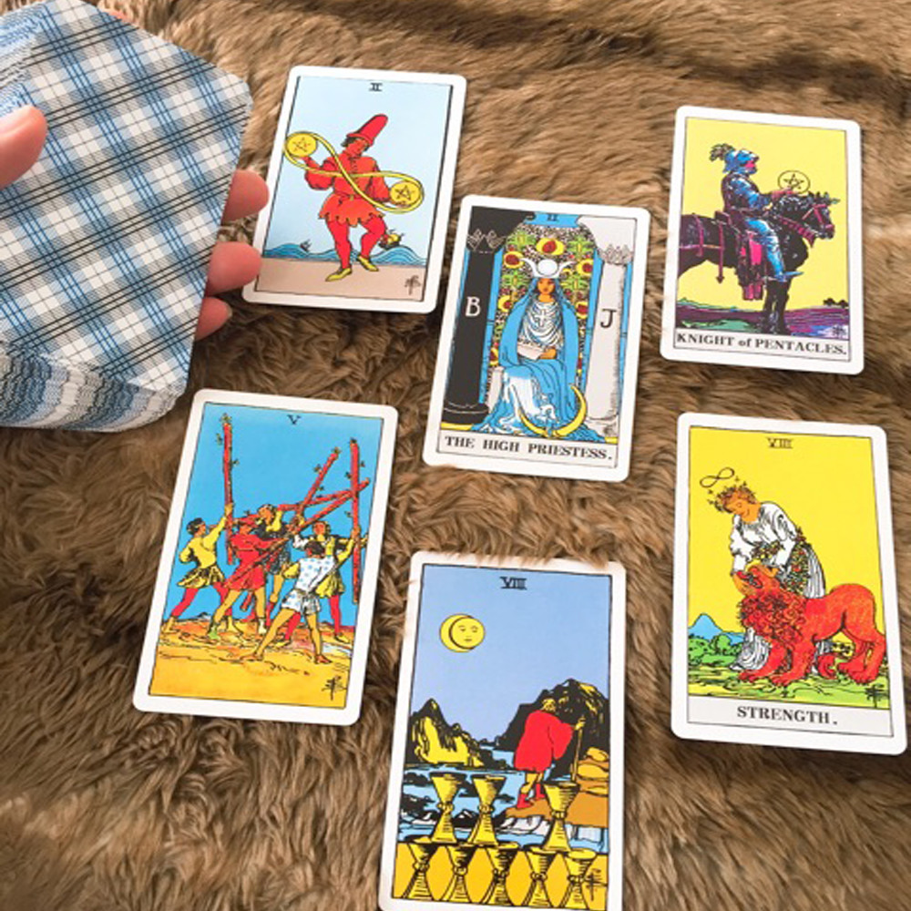 Bài Tarot Kèm Túi Đựng Bài Và Khăn Trải – Bài Bói Tarot Chính Hãng miDoctor