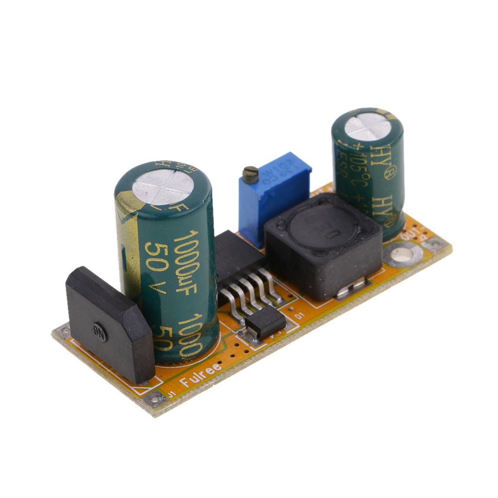 2Pcs AC 24V To DC 12V  Adjustable Step Down Power Converter Module
