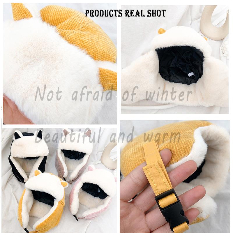 K79 Nữ Nón Mùa Đông HaTt Ushanka Mũ Dành Cho Nữ Làm Dày Lạnh Bộ Đội Mũ Ấm Áp Chắn Gió Nón Mũ Ấm Áp Phi Công nón Nón Earflaps