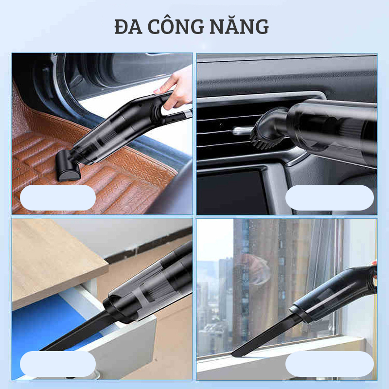 Máy Hút Bụi Cầm Tay Không Dây Sử Dụng Pin Sạc Damas Vacuum Cleaner D113CG -  Hàng Chính Hãng