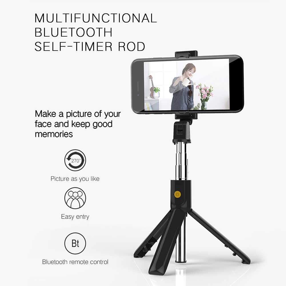 (Giá rẻ nhất) Gậy Chụp Ảnh Bluetooth Kiêm Tripod K10 Cho Điện Thoại,Chụp Ảnh, Selfie,Tự Sướng Xoay 360 Độ