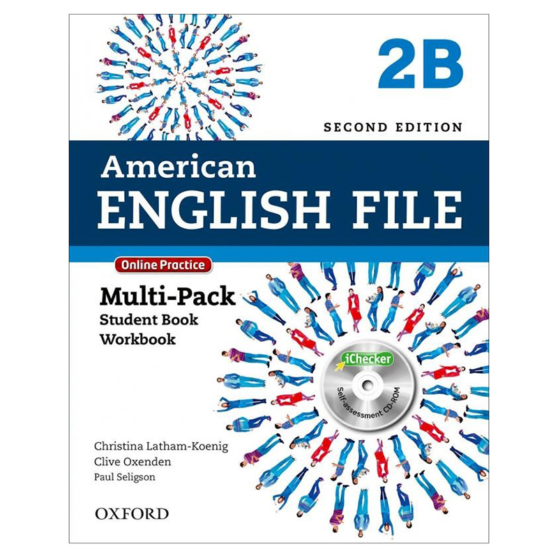 [Hàng thanh lý miễn đổi trả] American English File 2B Multi-Pack with Online Practice and iChecker