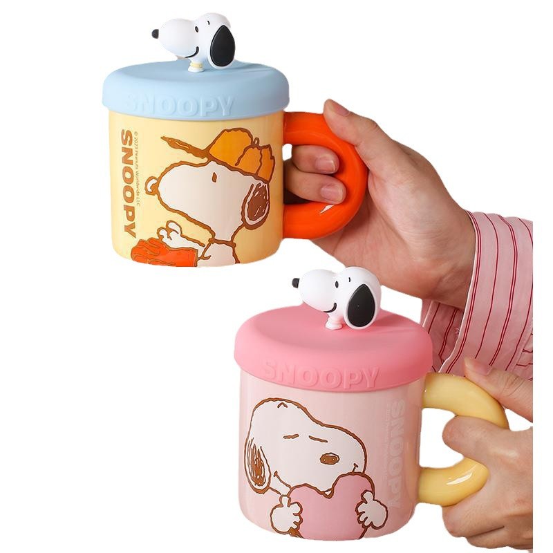 Ly Sứ Gấu SNOOPY Dễ Thương Thể Tích 360ml
