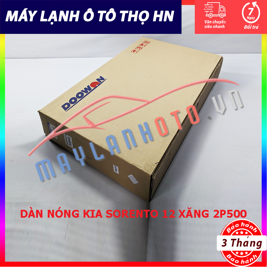 Dàn (giàn) nóng Kia Sorento (máy xăng) hàng xịn Hàn Quốc (hàng chính hãng nhập khẩu trực tiếp)