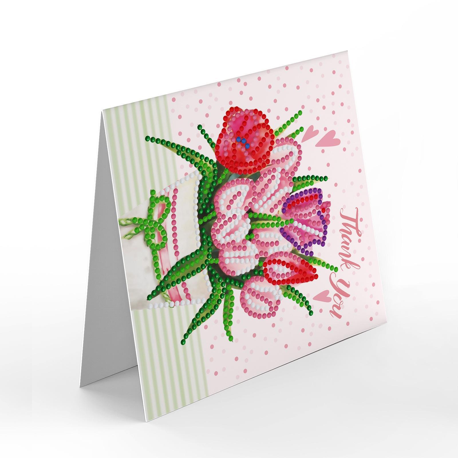 12 Pieces Craft Creative Greeting Cards for Xmas Holiday